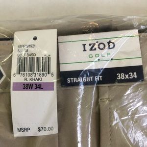 Izod golf pant size 38x34